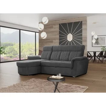 Sedací souprava Rozkládací sedací souprava do L Boston - šedá Varianta: Levá