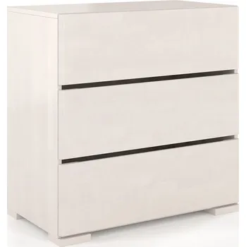 Komoda Komoda z masivu buk Sandemo 3S80 Odstín moření: Bílá