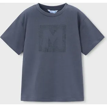Dětské bavlněné tričko Mayoral 170.5F.Mini.PPY2 námořnická modř 59A, vel. 104