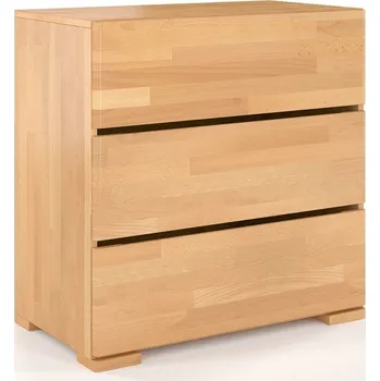 Komoda Komoda z masivu buk Sandemo 3S80 Odstín moření: Buk přírodní