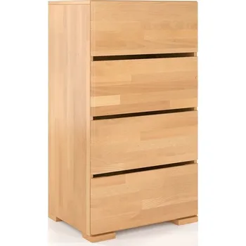 Komoda Komoda z masivu buk Sandemo 4S60 Odstín moření: Buk přírodní