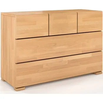 Komoda Komoda z masivu buk Hessler 3+2 Odstín moření: Buk přírodní