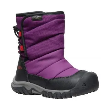 Dětská sportovní obuv KEEN PUFFRIDER WP K charisma/orange US 9 / EU 26,0 / UK 8 / 16 cm; Fialová obuv + DÁREK DLE VÝBĚRU!