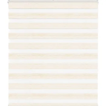 Zebra roleta mramorově béžová šířka látky 115,9 cm polyester