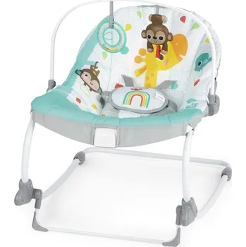 Bright Starts - Dětské vibrující houpátko WILD VIBES 1xLR14