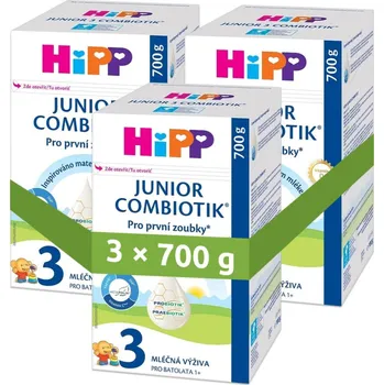 Potravina HiPP 3 Junior Combiotik mléčná výživa 700g - balení 3 ks