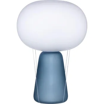 Lampička Nude, Stolní lampa Blow sytě modrá - Formadore