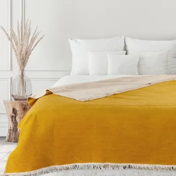 Přehoz na lůžko Deka DUO béžová