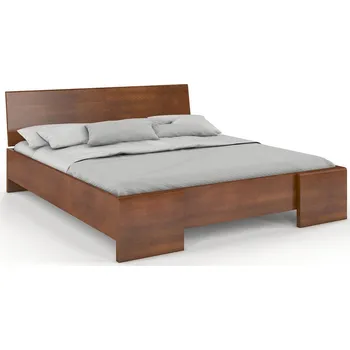 Postel Zvýšená postel z masivu buk Hessler Rozměr: 120x200, Odstín moření: Ořech