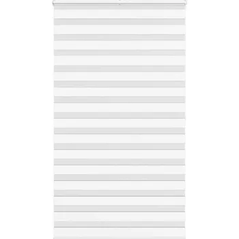 Roleta Zebra roleta bílá 135x200 cm šířka látky 130,9 cm polyester