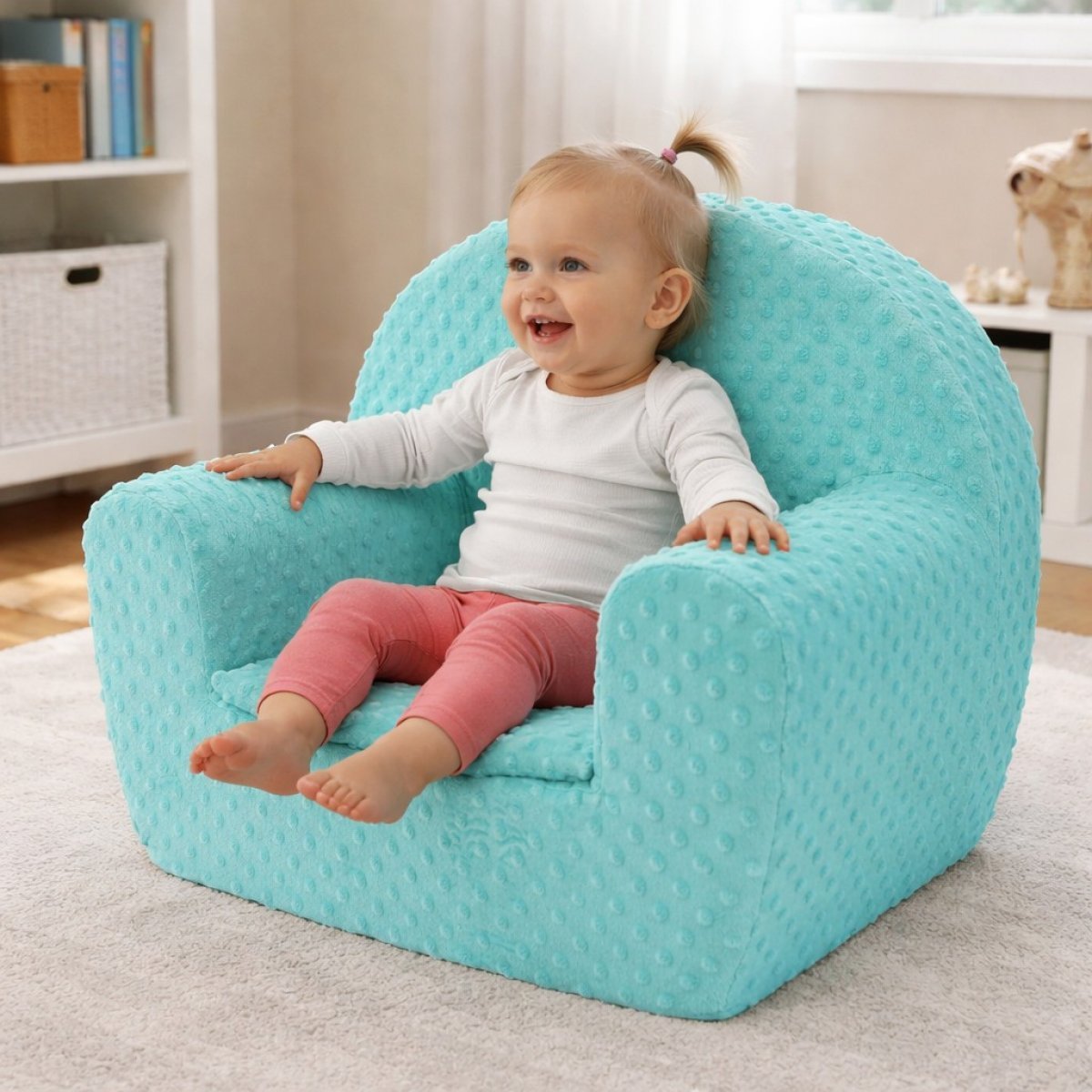 Dětské křesílko - zelená