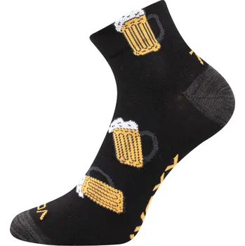 Pánské ponožky Voxx Piff Pivní ponožky černé