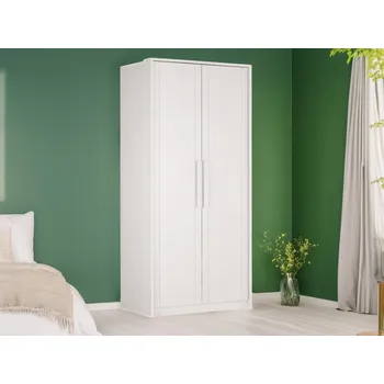 Šatní skříň Buková šatní skříň Timo II - bílá