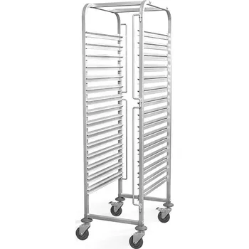 Tepelná izolace Odklízecí vozík - 15x 600x400, HENDI, Profi Line, 515x680x(H)1710mm | 810651