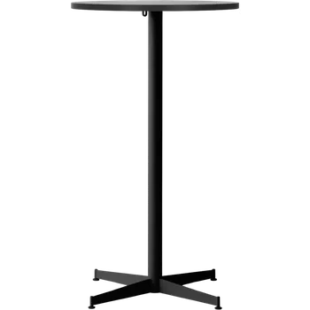 Jídelní stůl Audo Copenhagen, Barový stůl Nook Star Base, vysoký, s černou podnoží, 60 cm, černý - Formadore