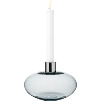 Svícen Orrefors, Svícen na klasickou svíčku Pluto šedý - Formadore