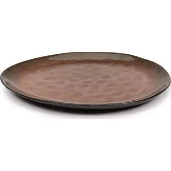 Talíř Serax, Jídelní talíř Pure, oválný, 27,5 cm, hnědý - Formadore