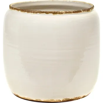 Obal na květináč Serax, Obal na květináč Costa, 25 cm, bílý - Formadore