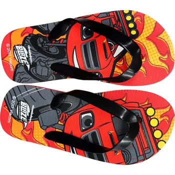 Chlapecká žabka Setino • Chlapecké plážové žabky Blaze - Plamínek a čtyřkoláci EU 30 - 32