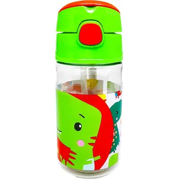 dětská jídelní sada Fisher-Price • Plastová láhev na pití Fisher-Price s dinosaurem - 350 ml
