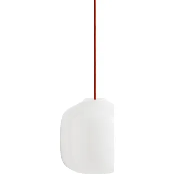 Hay, Závěsná lampa Aspekt Buoy, 20 cm, červený kabel - Formadore