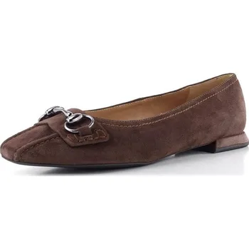 Dámská obuv Högl semišové baleríny chocplum 0-100922-2100 - 37 | P698379