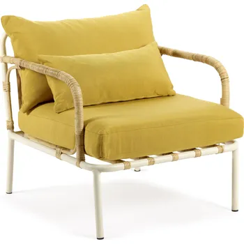 Serax, Křeslo Capizzi, žluté, bílý rám - Formadore