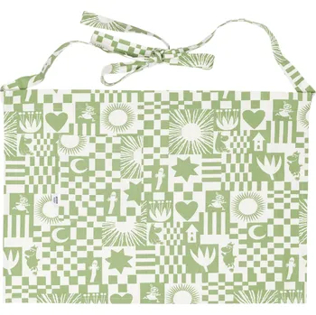 Kuchyňská zástěra Arabia Finland, Kuchyňská zástěra Arabia Finland Mumínci Party zelená - Formadore