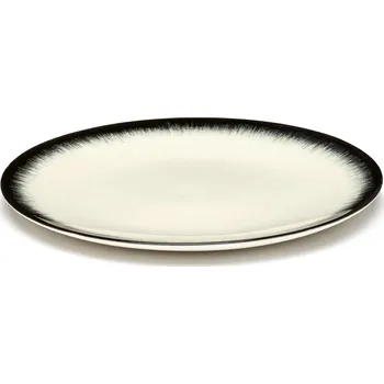 Talíř Serax, Dezertní talíř Dé 3, 14 cm, černobílý - Formadore