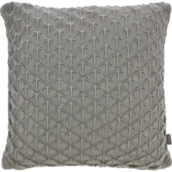Povlečení Södahl, Dekorační povlak na polštář Scallop 45 x 45 cm šedý - Formadore