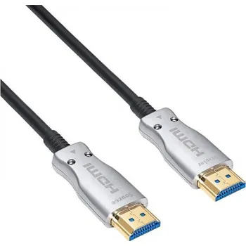 Video kabel Akyga Kabel HDMI 2.1 (M), optický AOC 48Gbps 8K, černý 40m