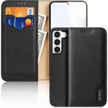 Telefonní příslušenství Dux Ducis kožené pouzdro Hivo Bookcase Samsung Galaxy S23 Plus black / černé