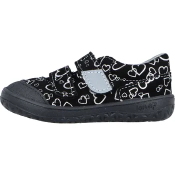 Dívčí obuv Jonap B22 černé srdce SLIM Velikost: 27