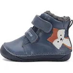 Dětské zimní boty DD Step W070-52301 Bermuda Blue 23, Vnitřní délka boty: 14,3 cm, Vnitřní šířka boty: 6,5 cm