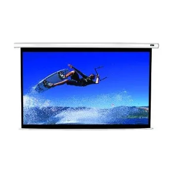 Projekční technika ELITE SCREENS plátno elektrické motorové 100" (254 cm)/ 16:9/ 124,5 x 221,5 cm/ Gain 1,1/ case bílý