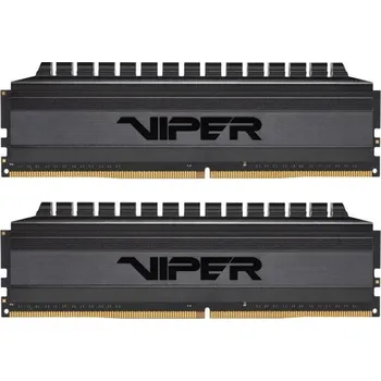 Operační paměť PATRIOT Viper 4 Blackout Series V4B 64GB DDR4 3200MHz / DIMM / CL16 / 1,35V / Heat Shield / KIT 2x 32GB