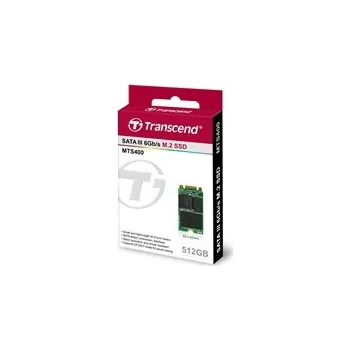 Pevný disk TRANSCEND MTS400I 512GB Industrial SSD disk M.2 2242, SATA III 6Gb/s (MLC), 530MB/s R, 470MB/s W