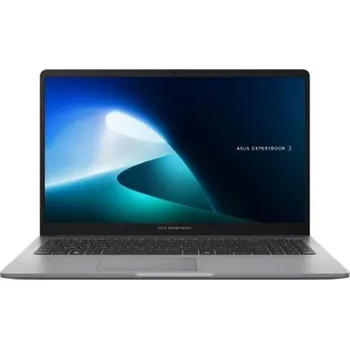 Notebook ASUS NTB ExpertBook P1 (P1503CVA-S71163X), i5-13420H, 15.6" FHD, 16GB, 512GB SSD, UHD, W11 Pro, Misty Grey