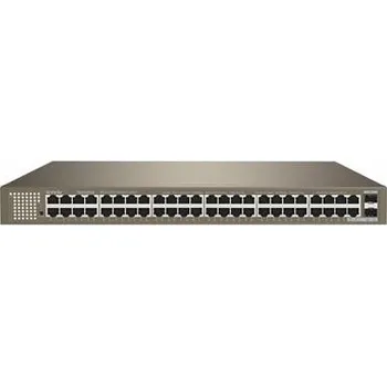 Počítač Tenda TEG1050F - 48xRJ45 + 2xSFP Gigabit Switch, 10/100/1000Mbps, VLAN, Rackmount