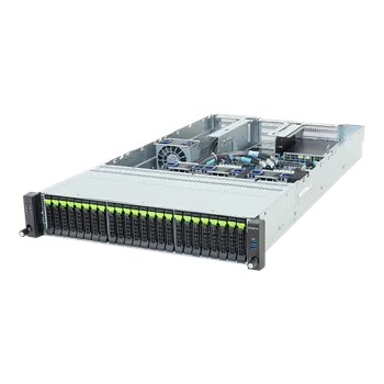 Server GIGABYTE Server R264-SG3-AAJ1 2U S-E2(350W), 24NVMe5, 2M.2, 16DDR5, PCI-E16g5(GPU), OCP, noLAN, IPMI, 2kW rPS(80+TIT.)