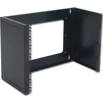 Racková skříň Digitus Ecoline 8U 19" otevřený rám pro montáž na stěnu, černý