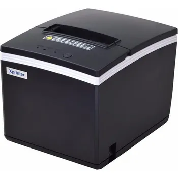 Pokladní tiskárna Xprinter stolní termotiskárna XP-V330-L, rychlost 260mm/s, až 80mm, USB, LAN, RS232, autocuter , černá