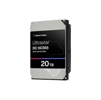 Ukládání dat Western Digital Ultrastar DC HC555 3.5in 26.1MM 20000GB 512MB 7200RPM SAS ULTRA 512E SE P3 DC HC555