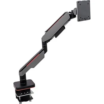 Elektronika Držák pro LCD, pneumatický, 5 kloubů, 20kg, montáž na stůl, černý