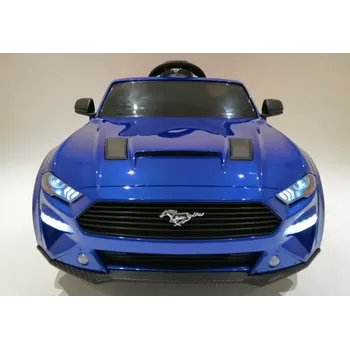 Dětské elektrovozidlo Driftovací elektrické autíčko licenční Ford Mustang 5.0 GT - lakované modré