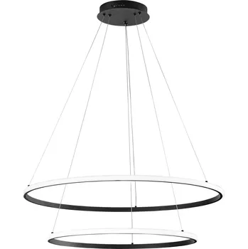 FAN Europe LED Svítidlo AXIS Závěsné 56W 6850lm 3000/4000/6500K IP20 Černá