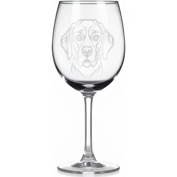 Sklenice Sklenice na víno s gravírovaným motivem – Cav-A-Jack