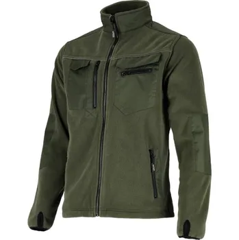 Pánská softshellová bunda Flísová bunda pánská OXFORD, L olivová STALCO PERFECT S090400016