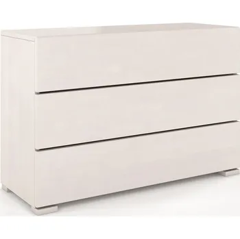 Komoda Komoda z masivu buk Hessler 3S Odstín moření: Bílá