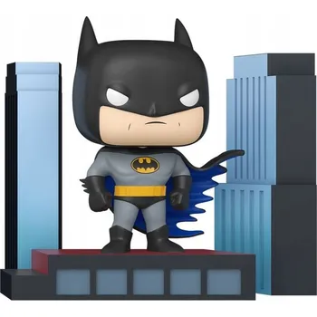 Figurka Batman: Animovaná série POP! Deluxe Vinylová figurka Batman na střeše 9 cm